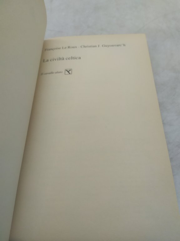 f.le roux c.j.guyonvarc'h la civiltà celtica