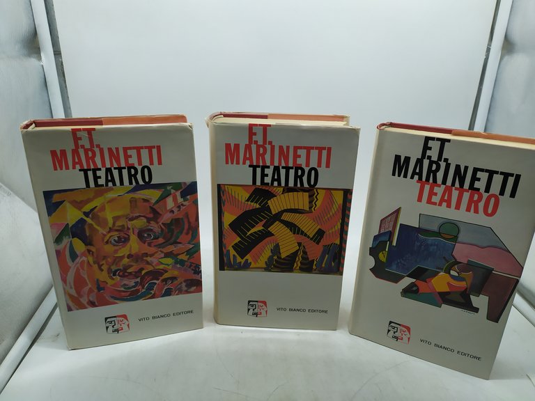 f.t. marinetti teatro 3 volumi vito bianco editore