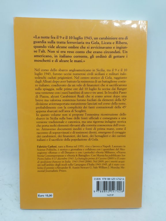 fabrizio carloni gela 1943 le verità nascoste dello sbarco americano …