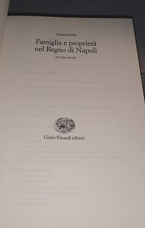 famiglia e proprietà nel regno di napoli einaudi | Immagine Gallery 5