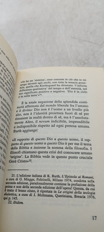 fare teologia dopo kierkegaard