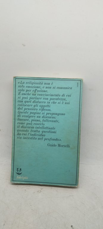 fede e critica guido morselli adelphi