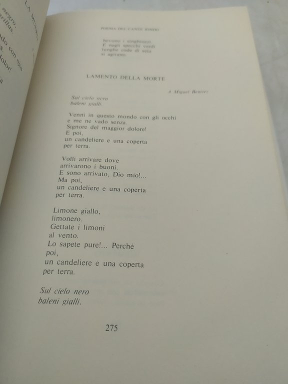 federico garcia lorca le poesie garzanti 1979