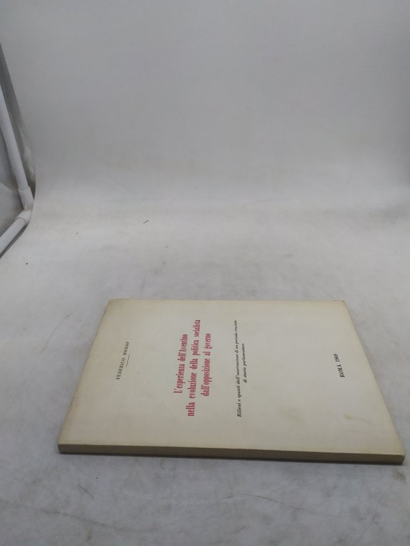 federico morof l'esperienza dell'aventino nella evoluzione della politica socialista dall'opposizione …