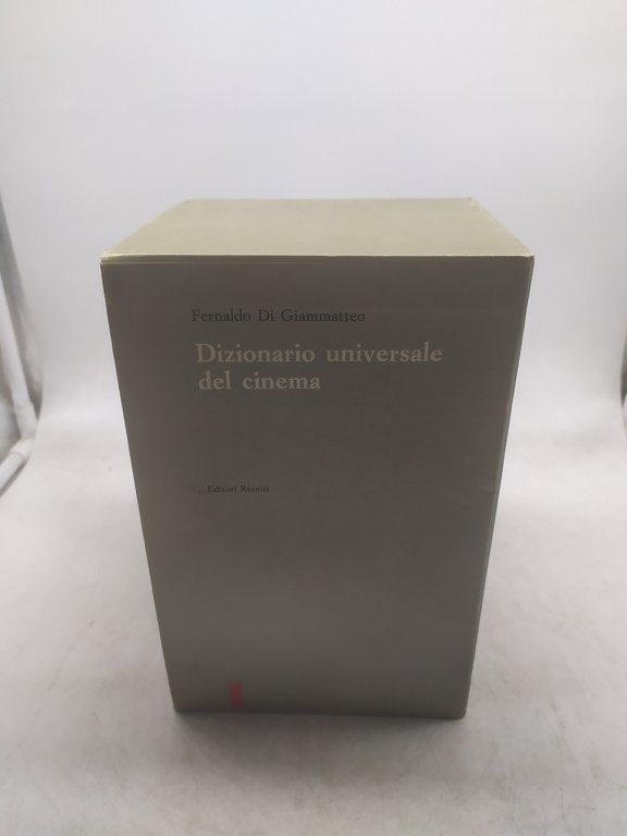 fernaldo di giammatteo dizionario universale del cinema riuniti 2 volumi