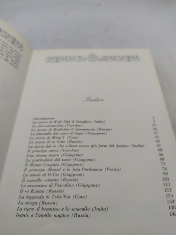 Fiabe Orientali scelte e raccontate da Pearl S. Buck Ed. …