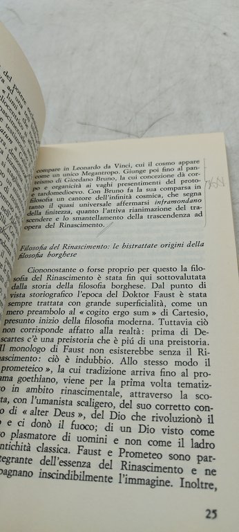 filosofia del rinascimento