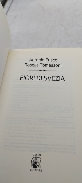 fiori di svezia teseo editore
