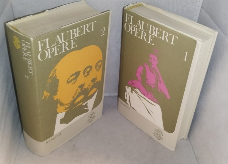 flaubert opere 2 volumi sansoni | Immagine Gallery 3