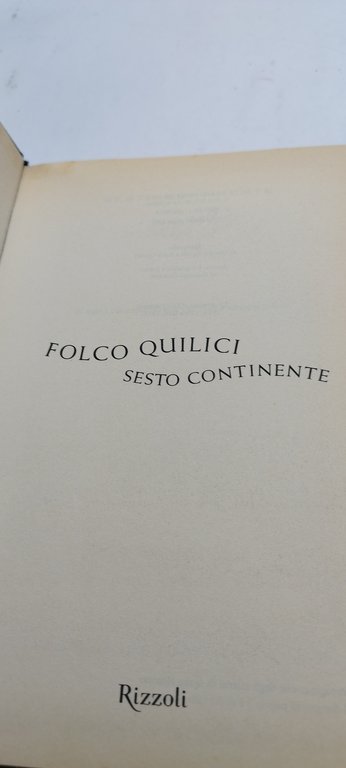 folco quilici sesto continente rizzoli