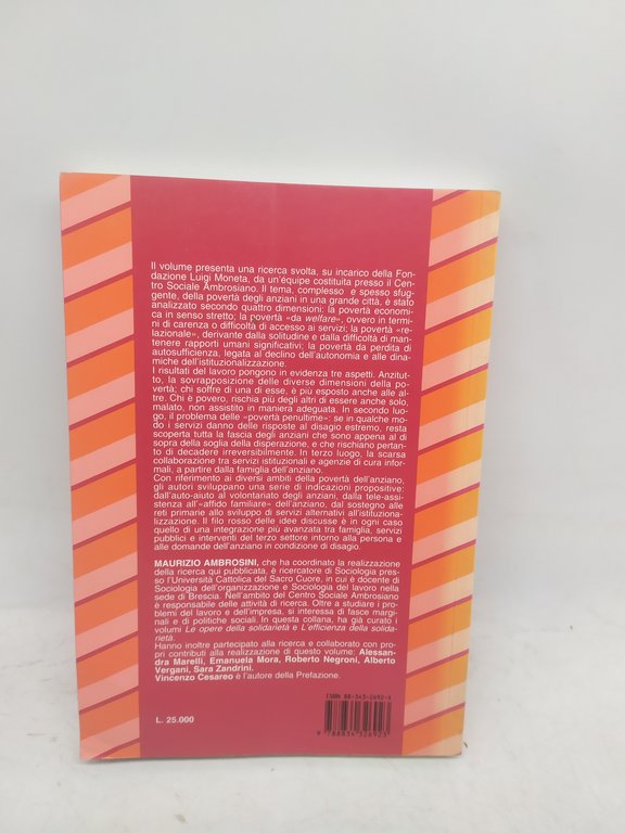 fondazione luigi moneta anziani e povertà a milano maurizio ambrosini