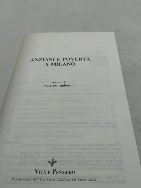 fondazione luigi moneta anziani e povertà a milano maurizio ambrosini