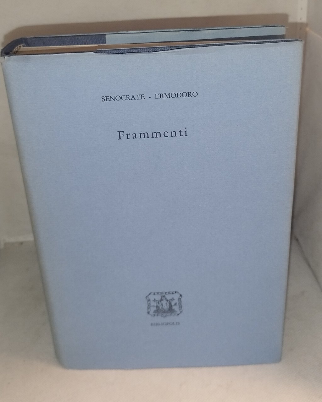 frammenti senocrate ermodoro traduzione commento margherita isnardi parente | Immagine principale