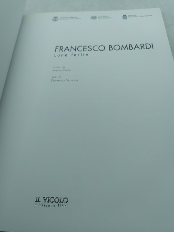 francesco bombardi lune ferite il vicolo