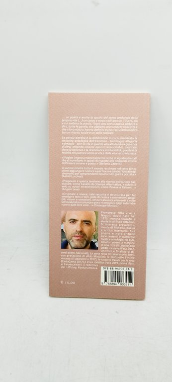 francesco filia corpo a corpo con poeti del 900