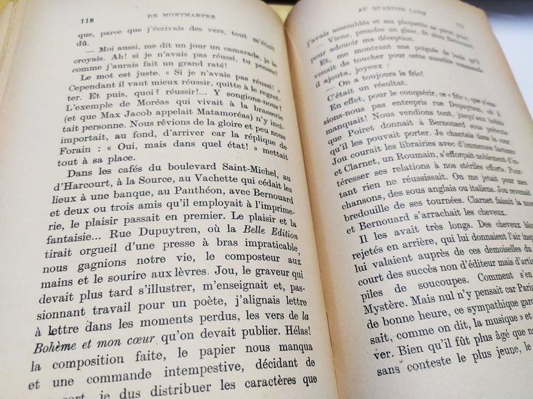 francis carco de l'academie goncourt de montmartre au quarier latin