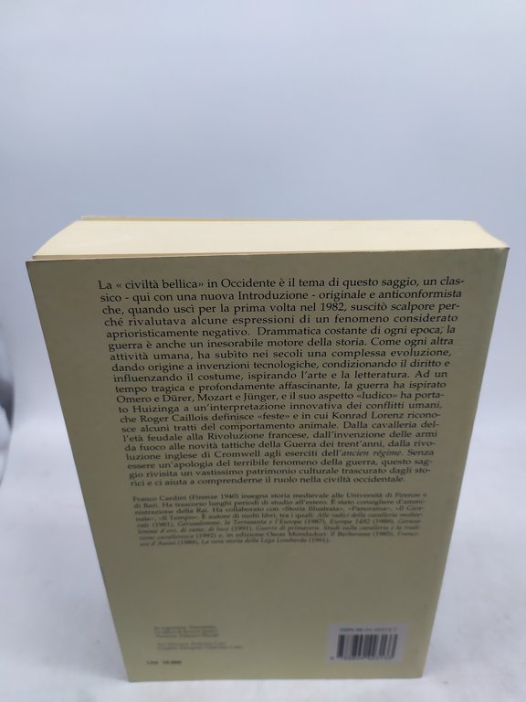franco cardini quella antica festa crudele oscar saggi mondadori