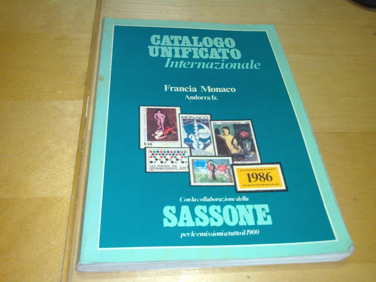 francobolli catalogo unificato internazionale francia monaco 1986 andorra f..r