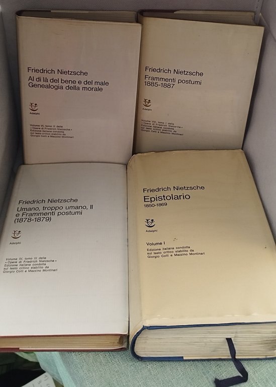 friedrich nietzsche opere 16 volumi