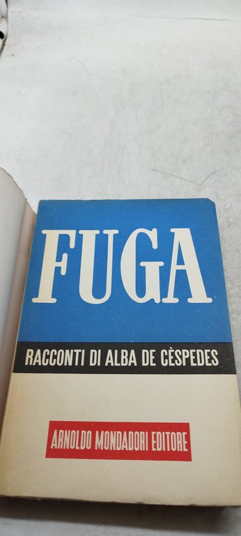 fuga racconti di alba de cèspedes