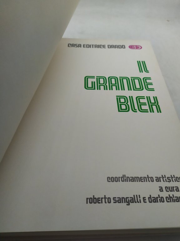 fumetto,il grande bleck casa editrice dardo