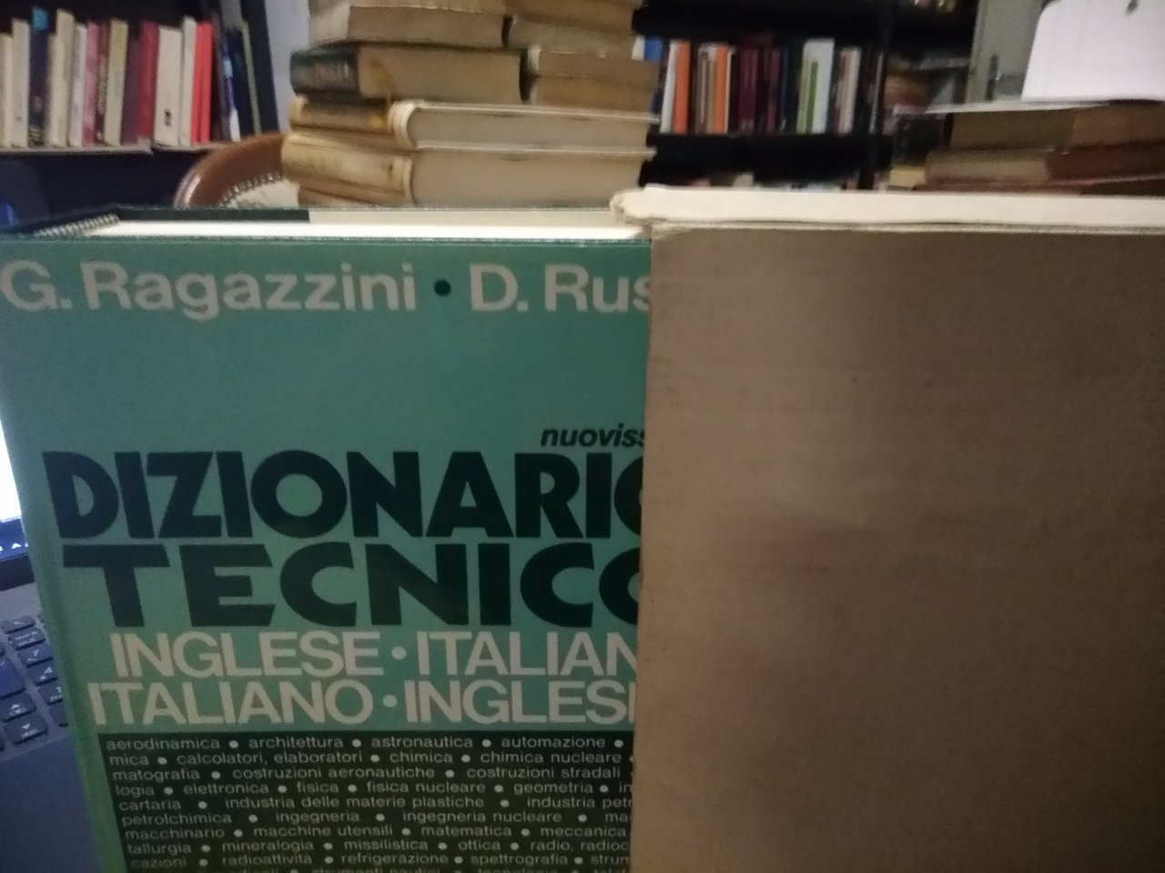 g ragazzini d russi dizionario tecnico inglese italiano technical dictionary