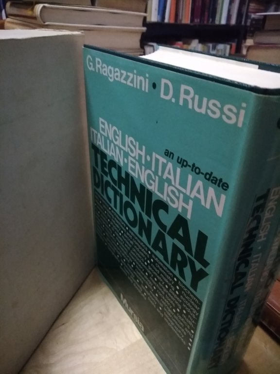 g ragazzini d russi dizionario tecnico inglese italiano technical dictionary