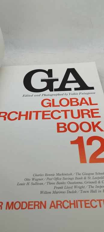 ga global architecutre book 12 earlier modern architecture