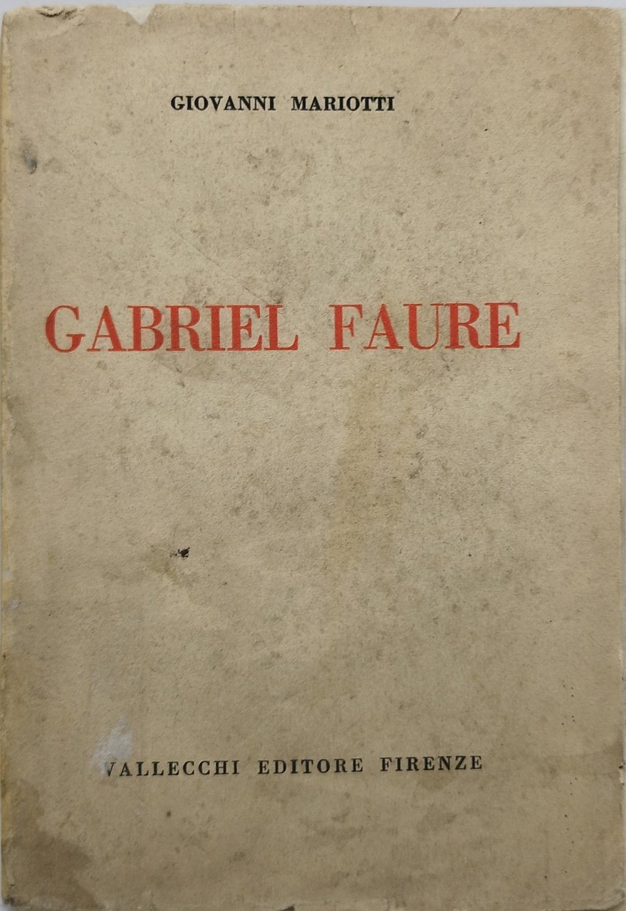 gabriel faure