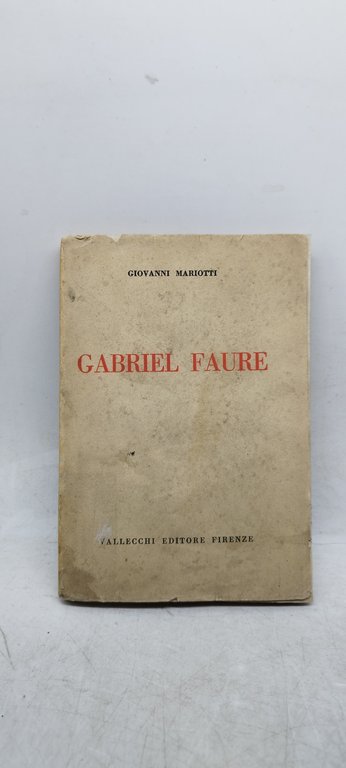 gabriel faure