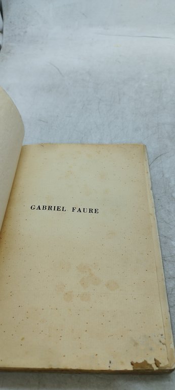 gabriel faure