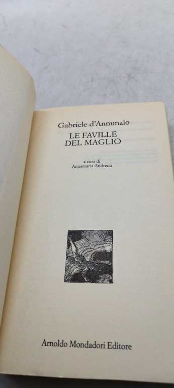 gabriele d'annunzio le faville del maglio