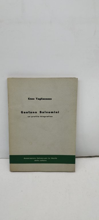 gaetano salvemini un profilo biografico
