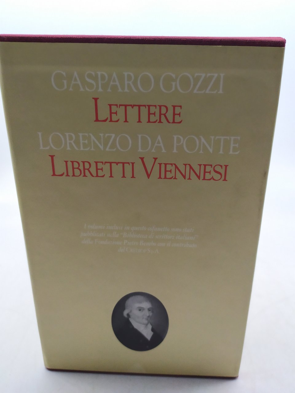 gasparo gozzi lettere lorenzo da ponte libretti viennesi 3 volumi …