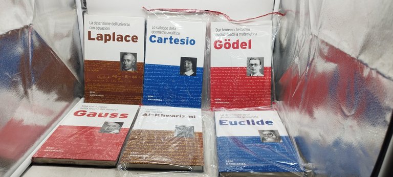 geni della matematica rba 24 volumi sigillati
