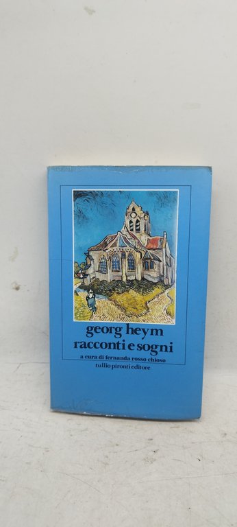 georg heym racconti e sogni