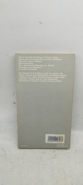 germania morte a berlino e altri testi