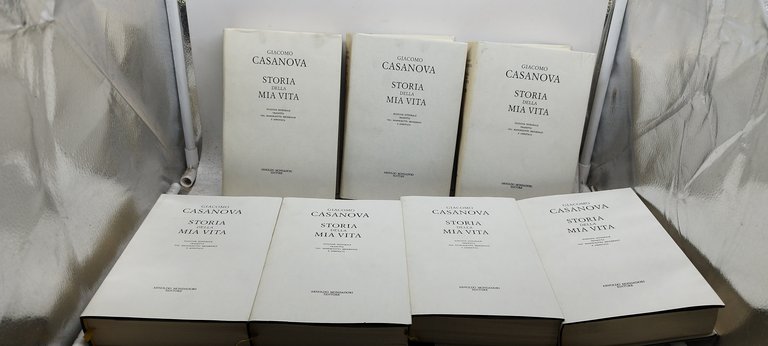 giacomo casanova storia della mia vita cofanetto 7 volumi