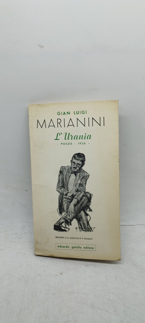 gian luigi marianini l'urania poesie 1956