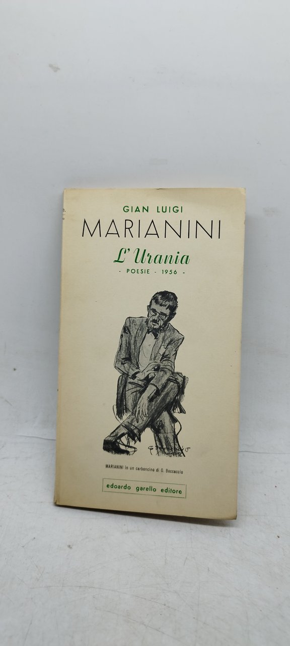 gian luigi marianini poesie 1956 l'urania