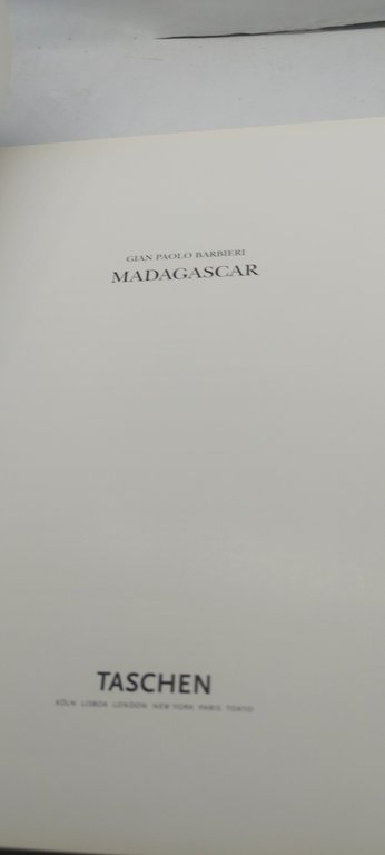 gian paolo barbieri madagascar taschen