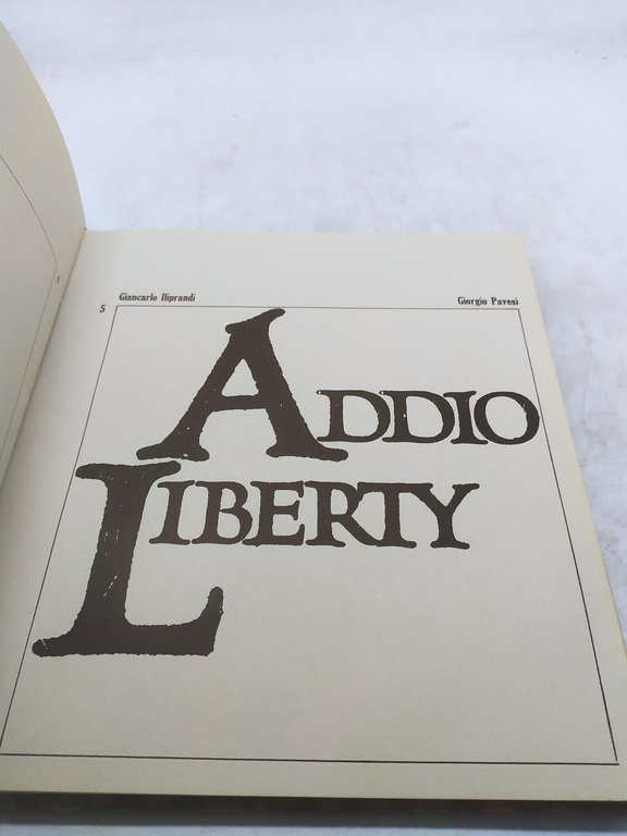 giancarlo lliprandi addio liberty giorgio pavesi