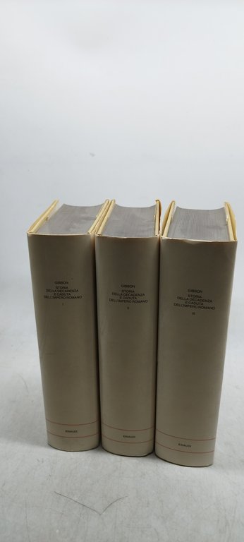 gibbon edward storia della decadenza e caduta dell'impero romano einaudi …