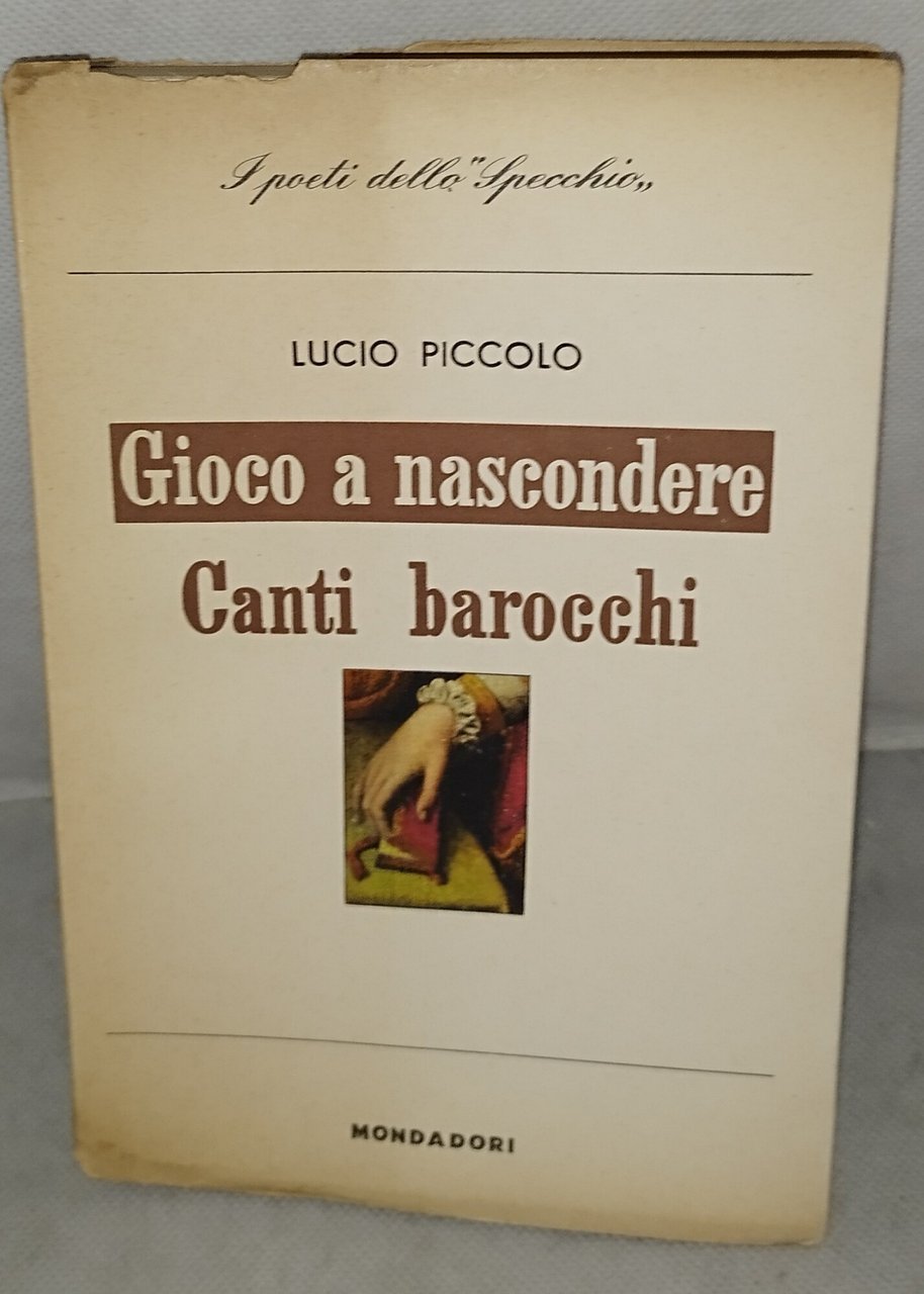 gioco a nascondere canti barocchi | Immagine principale