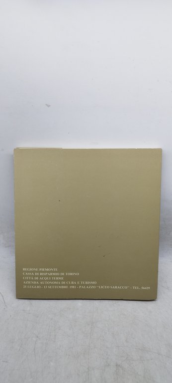 giorgio morandi 25 luglio 13 settembre 1981 catalogo