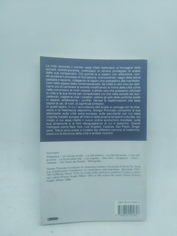 giorgio piccinato un mondo di città edizioni di comunità