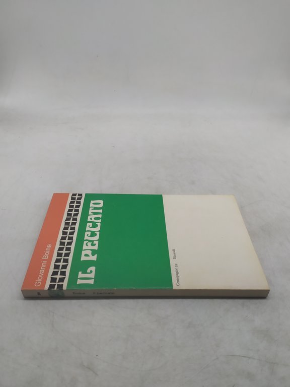 giovanni boine il peccato einaudi 1975