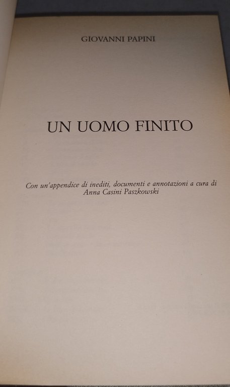 giovanni papini un uomo finito | Immagine Gallery 7