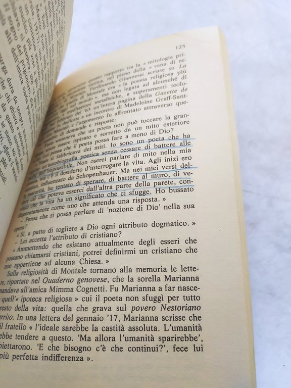 giulio nascimbeni montale biografia di un poeta longanesi