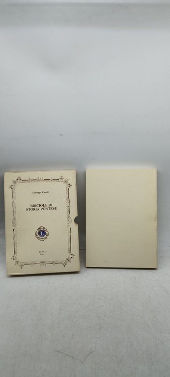 giuseppe cinotti briciole di storia pontese enrico ivrea